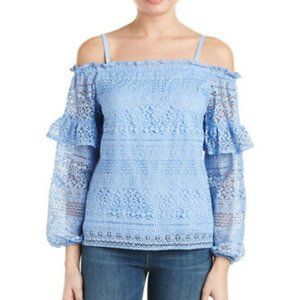 Parker Jordana Lace Cold Shoulder Top